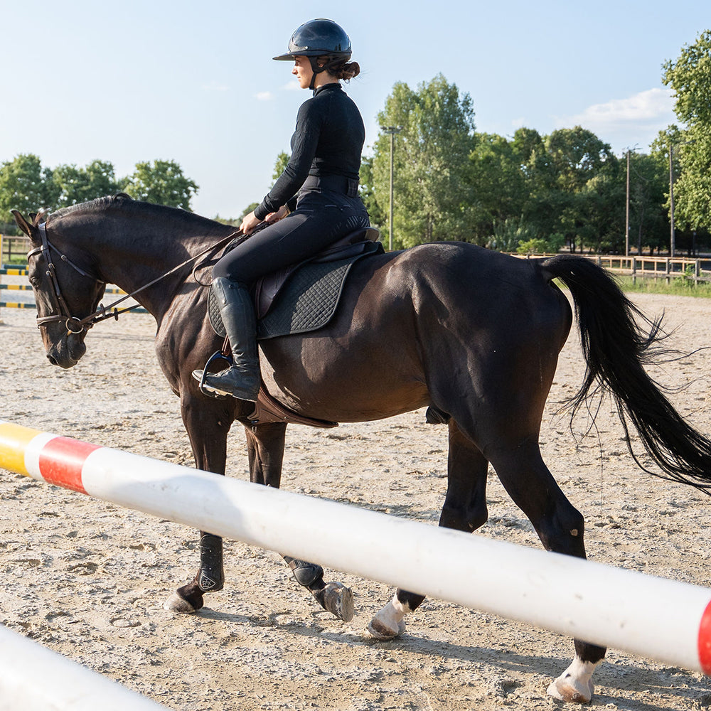 Ride & Rug Flaura Merino 180 Long Sleeve Zip Neck