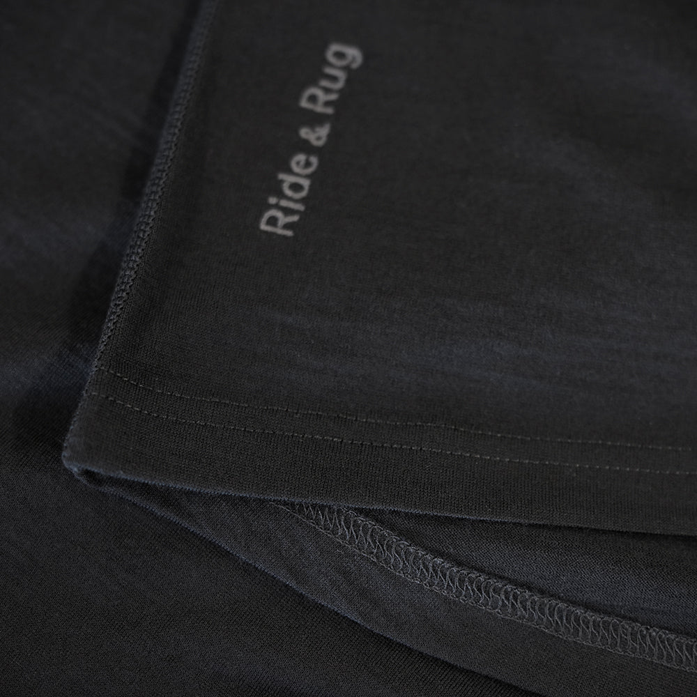 Ride & Rug Flaura Merino 180 Long Sleeve Zip Neck