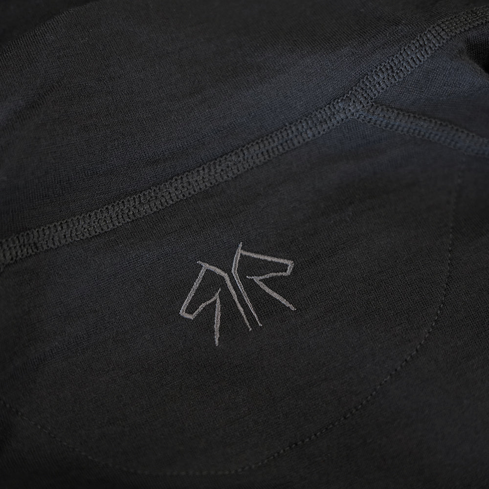 Ride & Rug Flaura Merino 180 Long Sleeve Zip Neck