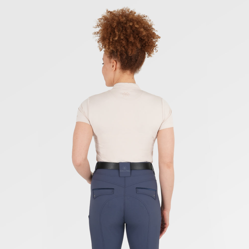 Heydee 1/4 Zip Short Sleeve Polo