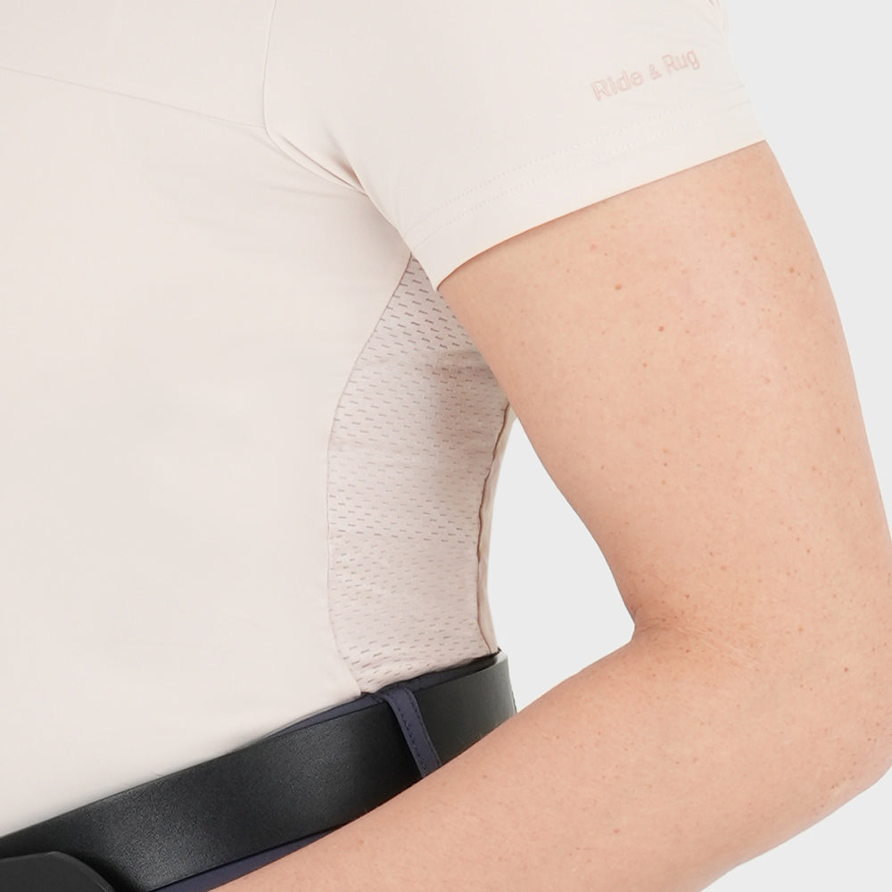 Heydee 1/4 Zip Short Sleeve Polo