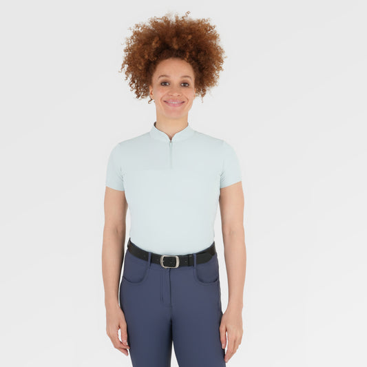 Heydee 1/4 Zip Short Sleeve Polo
